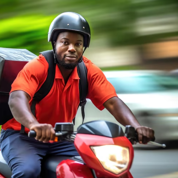 SENDO Dispatch Rider with Delivery Box